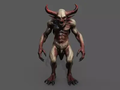 Monsters Pack 2 Low-poly 3D model