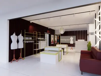 FASHION STORE 3D model