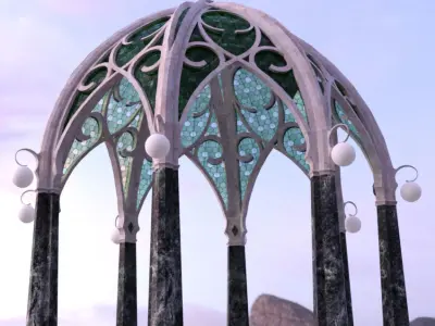Elven dome 3D model