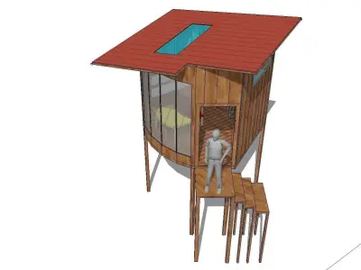 Creative Design-Holiday Cabin-0142 3D model