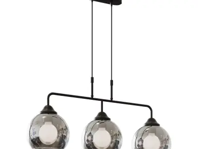 Chandelier VITALUCE Carat trio 3xE27 max 60W 3D model