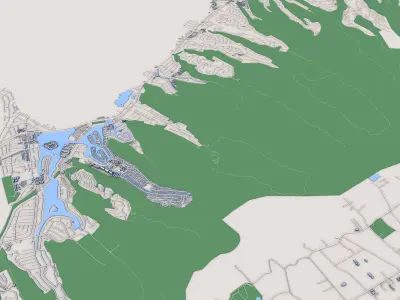 Honolulu City Hawaii 3D model