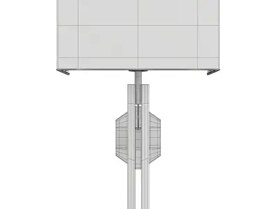 Holly Hunt Forge Wall Low-poly 3D model