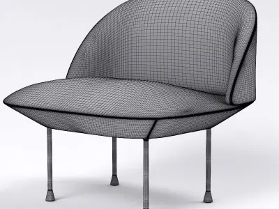 Muuto Oslo Chair 3D model