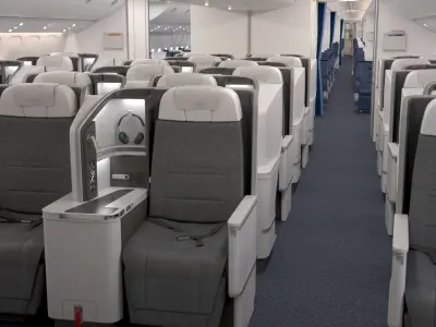  Boeing 777 Cabin 