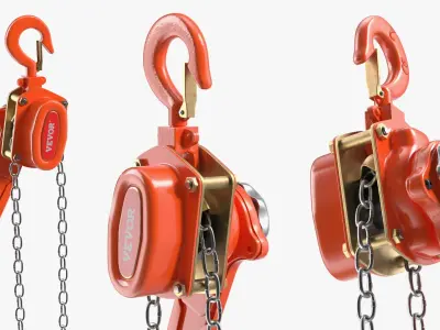  VEVOR Manual Chain Lifting Hoist Orange 