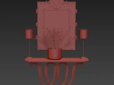 chest of drawers 8 3D model