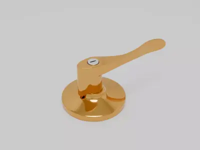 Door knob handle  Free 3D model