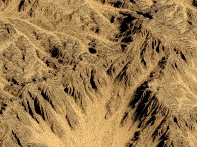 Mountains n23a 3D model