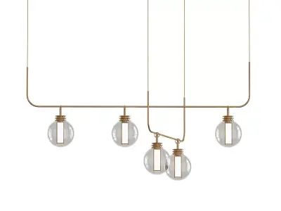 BAI CHANDELIER COMBINATION 3D model