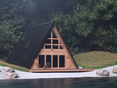 LAKE HOUSE 3D model