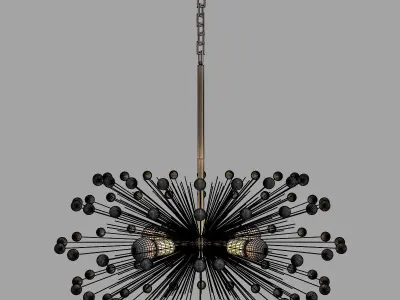 Beaded Urchin 3D model