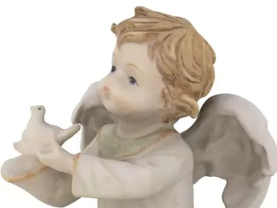 Angel christmas decoration 3D model