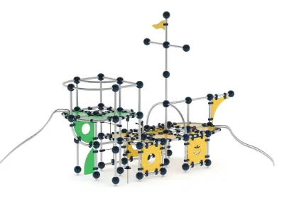 Lappset Carraxx Play Ship 3D model