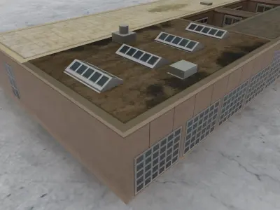 EDDF Fire Department 2 Low-poly 3D model