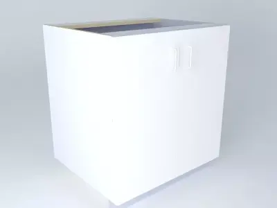 S2D0FD cabinet Free 3D model