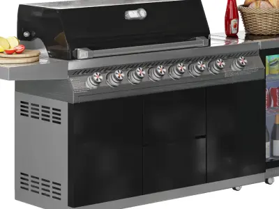Whistler  outdoor Grill 3D model