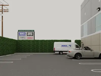 Scranton Business Park - The Office Building 3D model