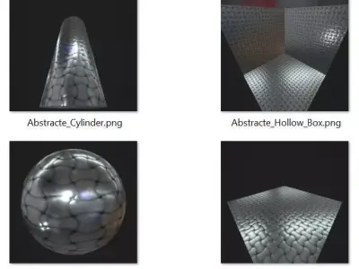  Abstract metal pbr material  Texture