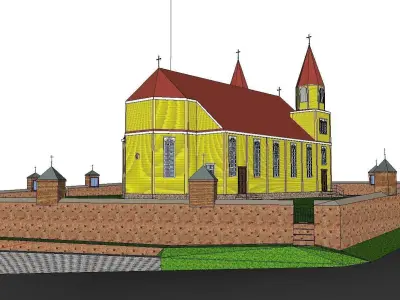 Architecture-Religion-God-Culture-Temple -0213 3D model