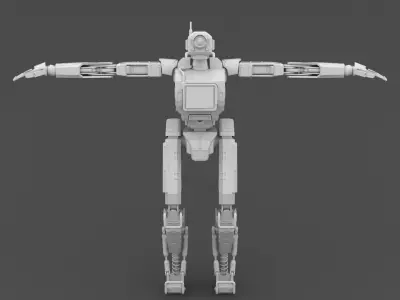 Marvin Apex Legends Highpoly 3D model