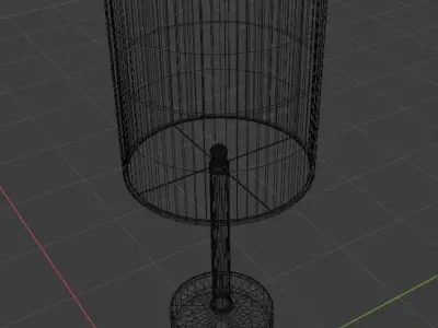Modern Desk Lamp Free 3D model purchase