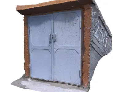 Underground Entrance 250 scan 6 3D model