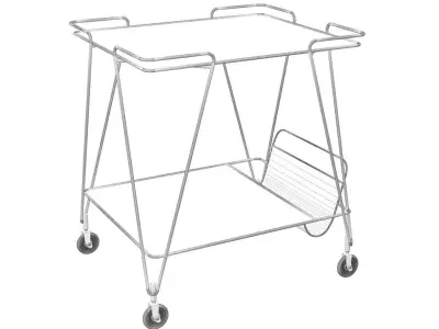 Gubi Mategot trolley 3D model