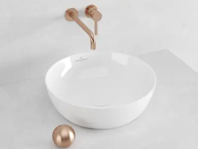 sink ARTIS Villeroy Boch 43x43x13cm 3D model