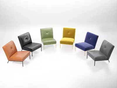 Nixon lounge chair 3D model
