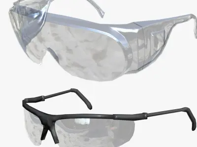  Safety Boots, Vest, Helmet, Glasses, Gloves PPE 