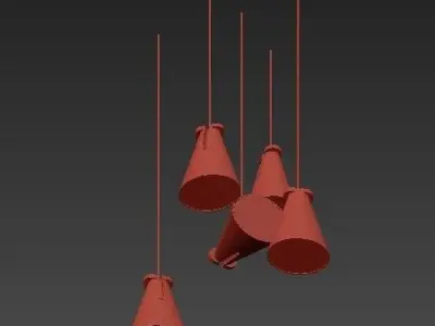 Menu Bollard Lamp 3D model purchase