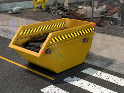 Debris Bucket  3D model