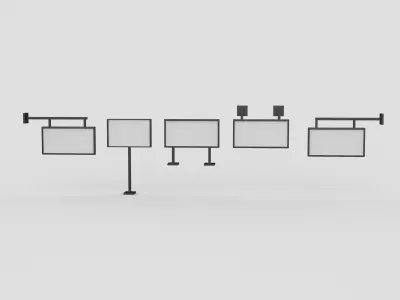  Billboards  3D model