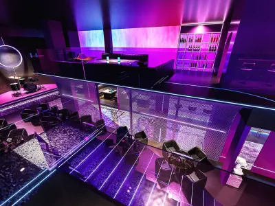 Linear design wine hall 3D model