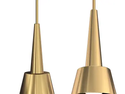 Rocket 12 Pendant 3000K 3D model