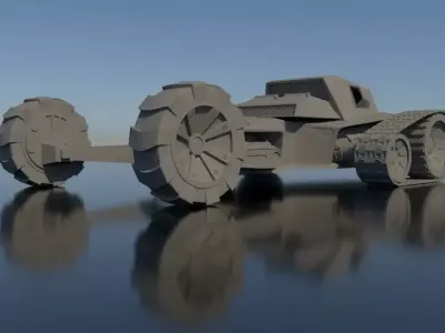 Sci fi Buggy  3D model