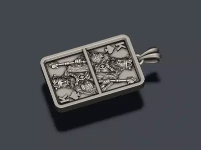 spade king pendant light 3D print model