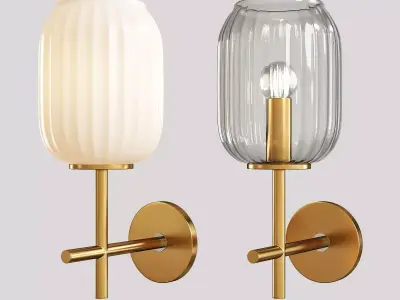 MILK MATT WALL Low-poly 3D model