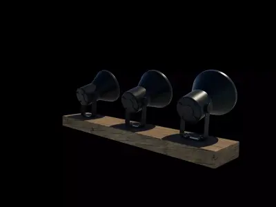 Stage Lighting 2 3D model