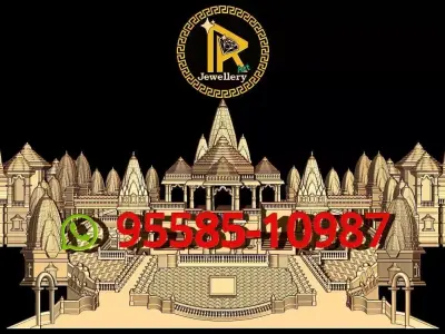 SWAMINARAYAN NILKANTH TEMPLE HIGH DETAIL HALF  3D print model