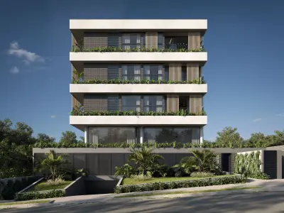 Klee Modern Exterior Building Scene 3D model