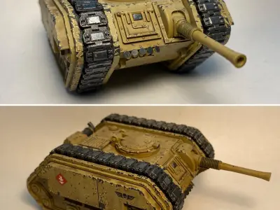 Scylla Light Tank Sentinel 3D print model