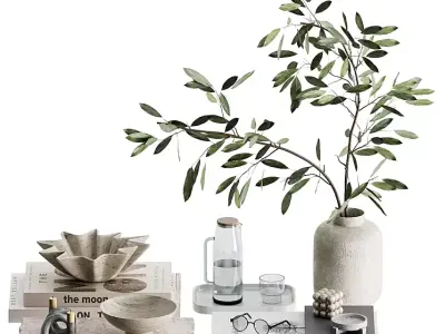 Decorative set 3D model 46