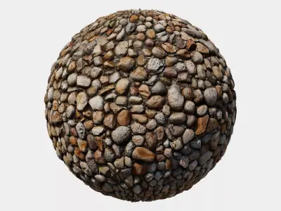 Stone Wall PBR Texture 05 Texture