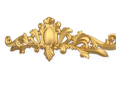 carved classic decorative ornament cnc 3d printing stl 23 3D print model buy