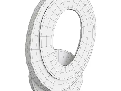 Freya Elena Low-poly 3D model