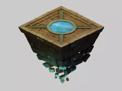 Titan Temple - Shitai 03 3D model