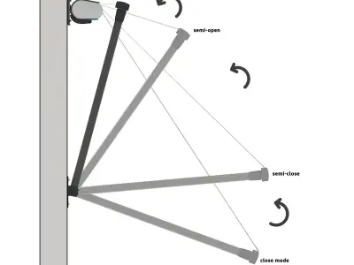 Roller Canopy 3D model