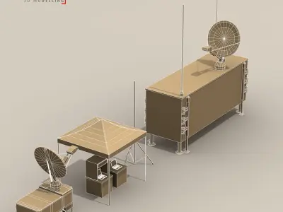 UAV Ground Control Stations 3D model